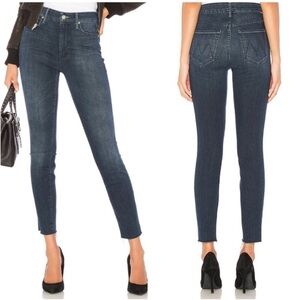 MOTHER Dark Blue Women's Jeans